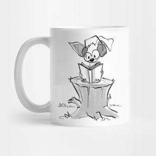 Bat reading Mug